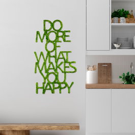 Wallity Do More Of What Makes You Happy Verde
